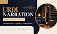 record professional urdu voice over for documentaries and explainers