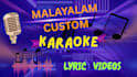 create malayalam song  karaoke