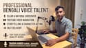 record a premium bengali voice over for your project
