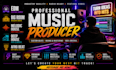be your male rapper ghostwriter rap afrobeat melodic house edm tech house dnb