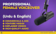 professional urdu english voice over