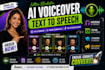 create ultra realistic ai text to speech voice over