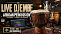 record authentic live african djembe percussion for your song