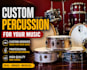 record professional personalized percussion for your music