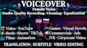 record an expressive russian female voiceover