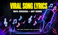 write an amazing original song lyrics for you