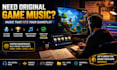 compose a custom soundtrack for indie, mobile and platformer games