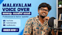 record a professional malayalam voice over