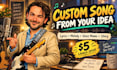 create a custom original song from your idea
