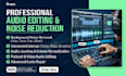 do professional audio editing, noise reduction, and cleanup