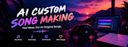 create a custom ai generated song made just for you