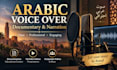 record a professional arabic voice over for documentaries and narration
