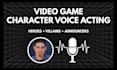 voice a character for your video game