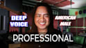 be your deep voice american male voice over