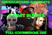 make custom underground rap beats, with stems and licence