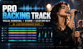 create a professional backing track for karaoke or live performance