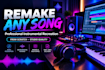 remake and recreate any song to avoid copyright