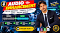 do difficult forensic audio restoration noise reduction speech enhancement