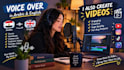do voiceover and, create videos, and edit them