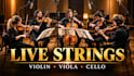 record live orchestral strings with violin, viola, and cello for your track