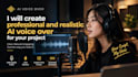 create realistic ai voice over for your project