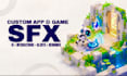create custom sound effects for apps or games