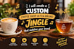 create a memorable coffee shop and tea brand jingle
