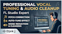 tune vocals and fix background noise