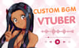 create a kawaii anime bgm for your music vtuber or stream