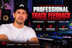 give professional feedback on your electronic music track