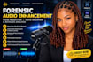 do forensic audio enhancement noise reduction voice isolation an detail analysis