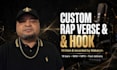 write and record a rap verse, hook, or feature for your song