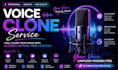 clone your voice into a custom ai model for any project