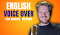 record a professional english voice over
