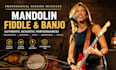 record professional mandolin fiddle and banjo tracks