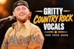 sing gritty country rock vocal for your song