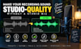 enhance any voice to studio quality microphone