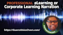 narrate elearning or corporate training