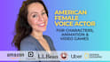 record a character voice over for animation and games