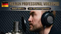 do a highly professionell sprecher german deutsch voiceover or commercial