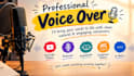 provide engaging and professional voice over narration