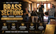 record trumpet, trombone, saxophone, brass, horn section