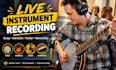 record banjo, mandolin, acoustic guitar and harmonica for your track