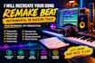 recreate your song remake beat instrumental or backing track