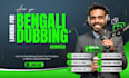 do bengali male dubbing for you content