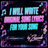 write original song lyrics for your song