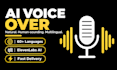 create ai voice over and text to speech using elevenlabs