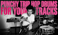 record super creative acoustic drums for your trip hop track