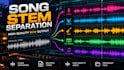 separate any song into high quality individual stems