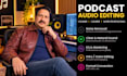 edit podcast audio, remove noise and echo, master for spotify